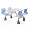 KQT-301K Spider School Dining Table and Chair Set