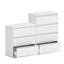SST004 Lucido Office Steel Horizontal Drawer File Cabinet