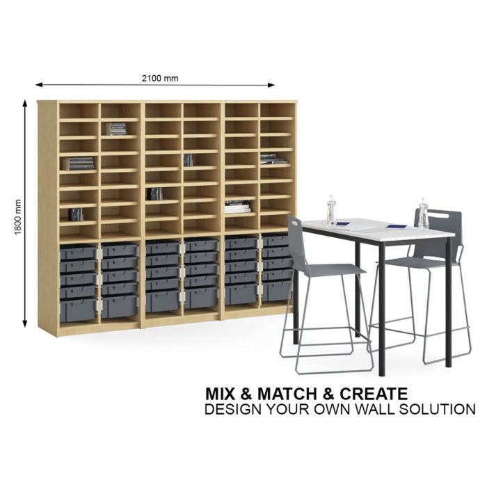 CS008 Banco 儲存格儲物櫃｜Books & Materials Cabinet