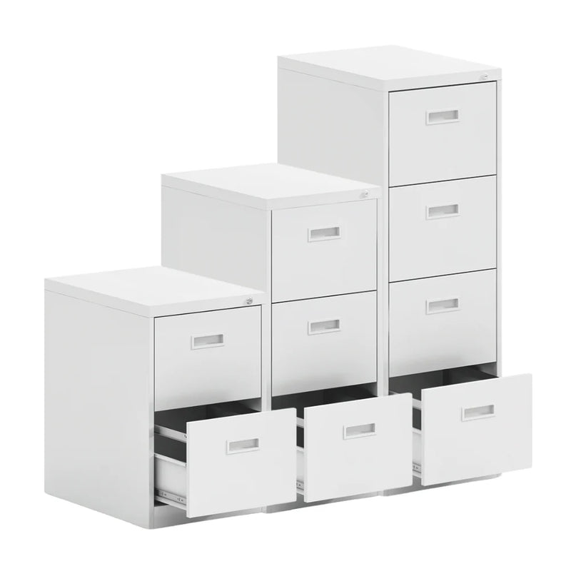 SST003 Inox Office Steel Inline Drawer File Cabinet