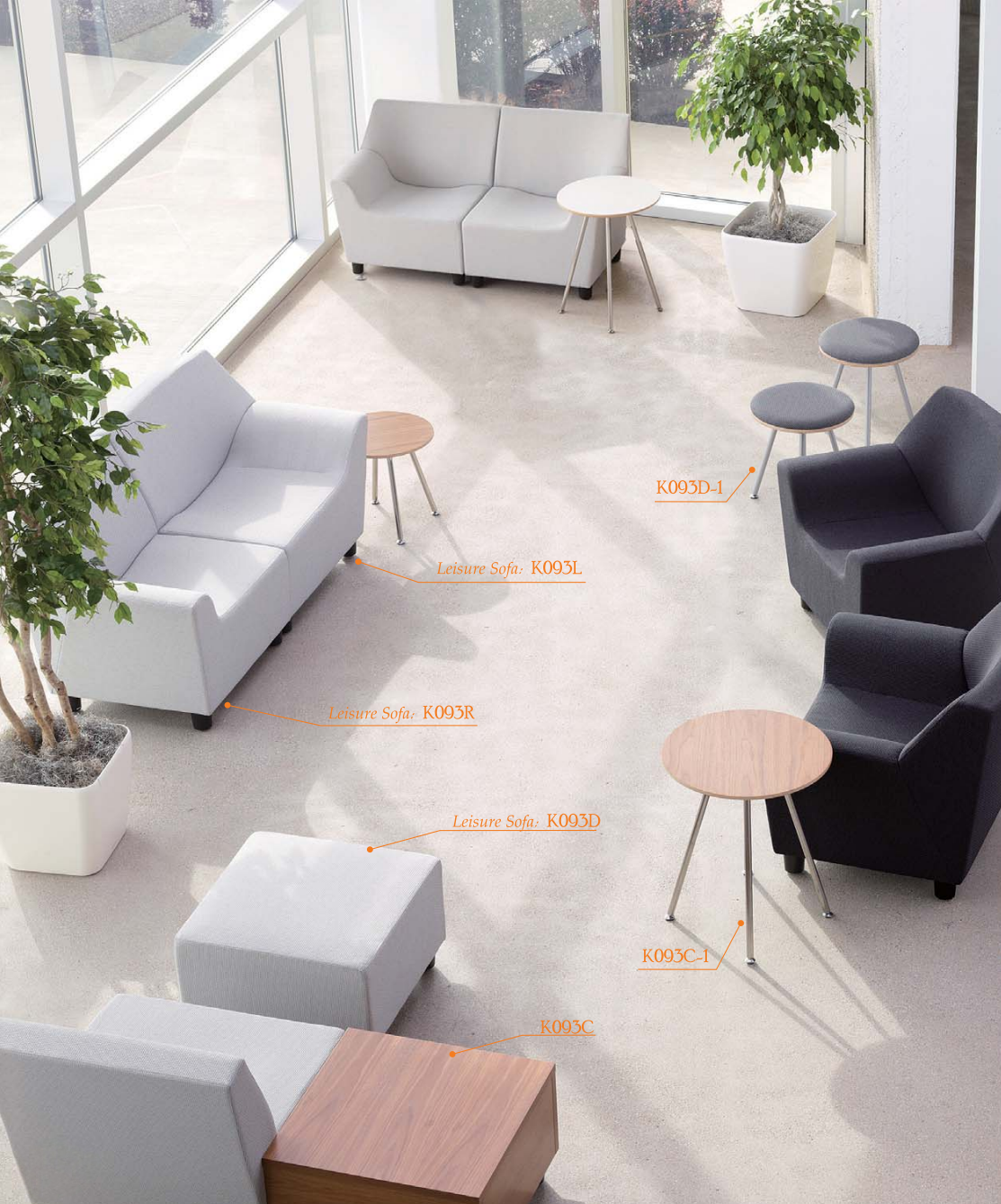 OL1110189 辦公沙發香港｜Office Sofa・商用沙發｜KLT