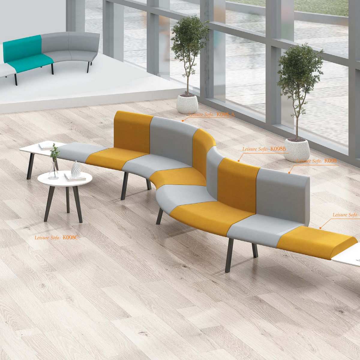 OL1110198 商用沙發香港｜Commercial Sofa Hong Kong｜KLT