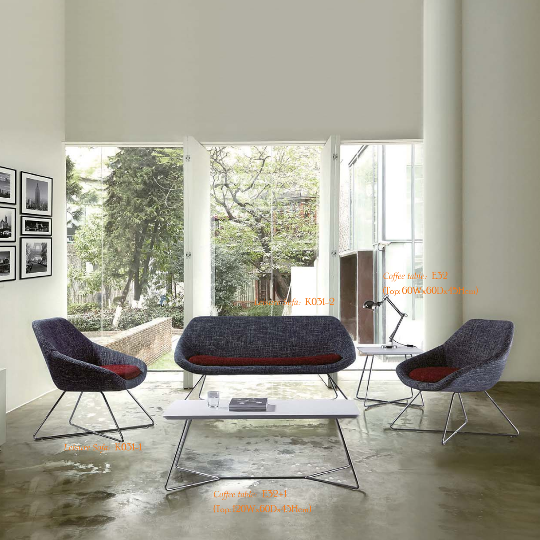 OL1110200 辦公室休閒椅｜Office Lounge Chair Hong Kong｜KLT