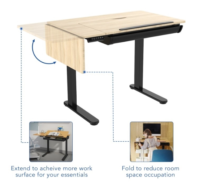 CRAFT UP STANDING DESK (WHITE) 
