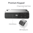 PROM STANDING DESK-Walnut_Black (E7-02B)