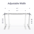PROM STANDING DESK-Walnut_White (E7-02W)