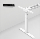 OVAL UP STANDING DESK-OAK_WHITE (E8-01W)