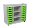 KLT-tote and centre shelving unit 滑輪儲物架