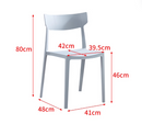 EF-37 Osservo Wear-Resistant Plastic Training Chair