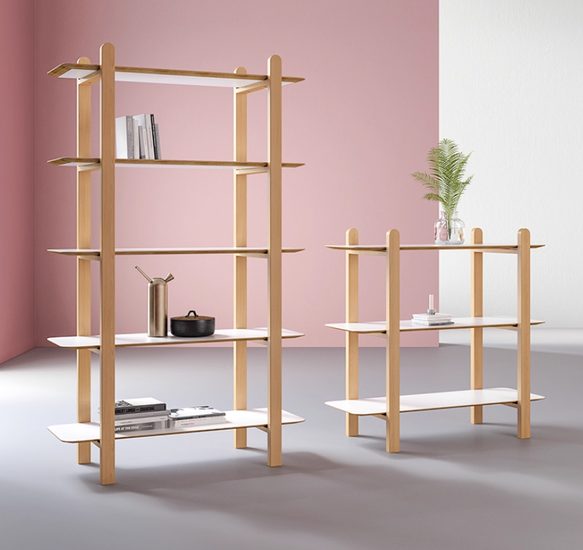 WC2 Roco Wooden Storage Rack