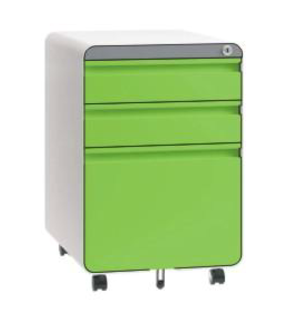 KM-BBF009 Duro three-layer steel filing cabinet movable lock design