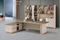KL-02 Combination desk with side cabinets