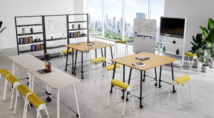 KH-S013 Scuola 移動隔斷-電視架