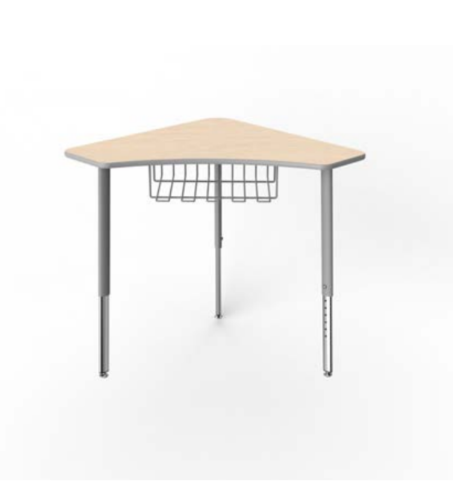 KAD043 Diseg 弧形高度可調學校桌