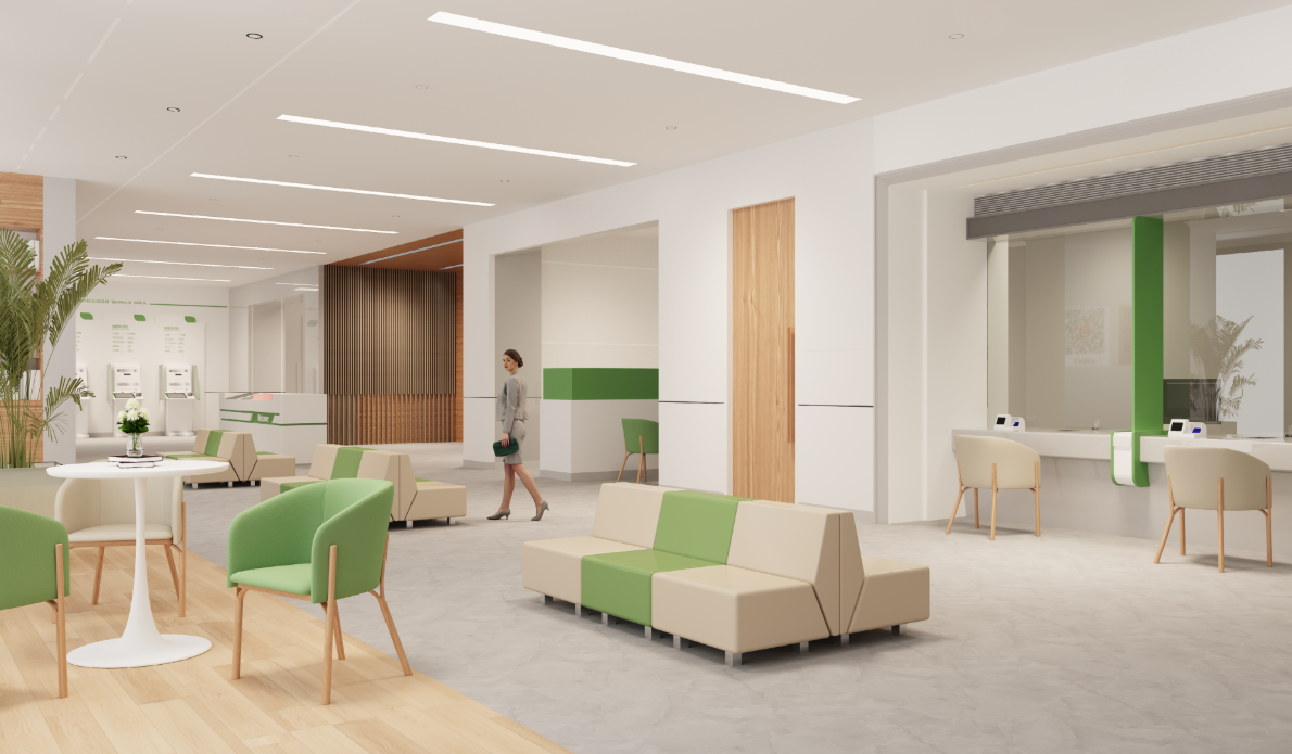 JT34045 Dental Clinic Furniture｜牙科候診及接待傢俬｜KLT