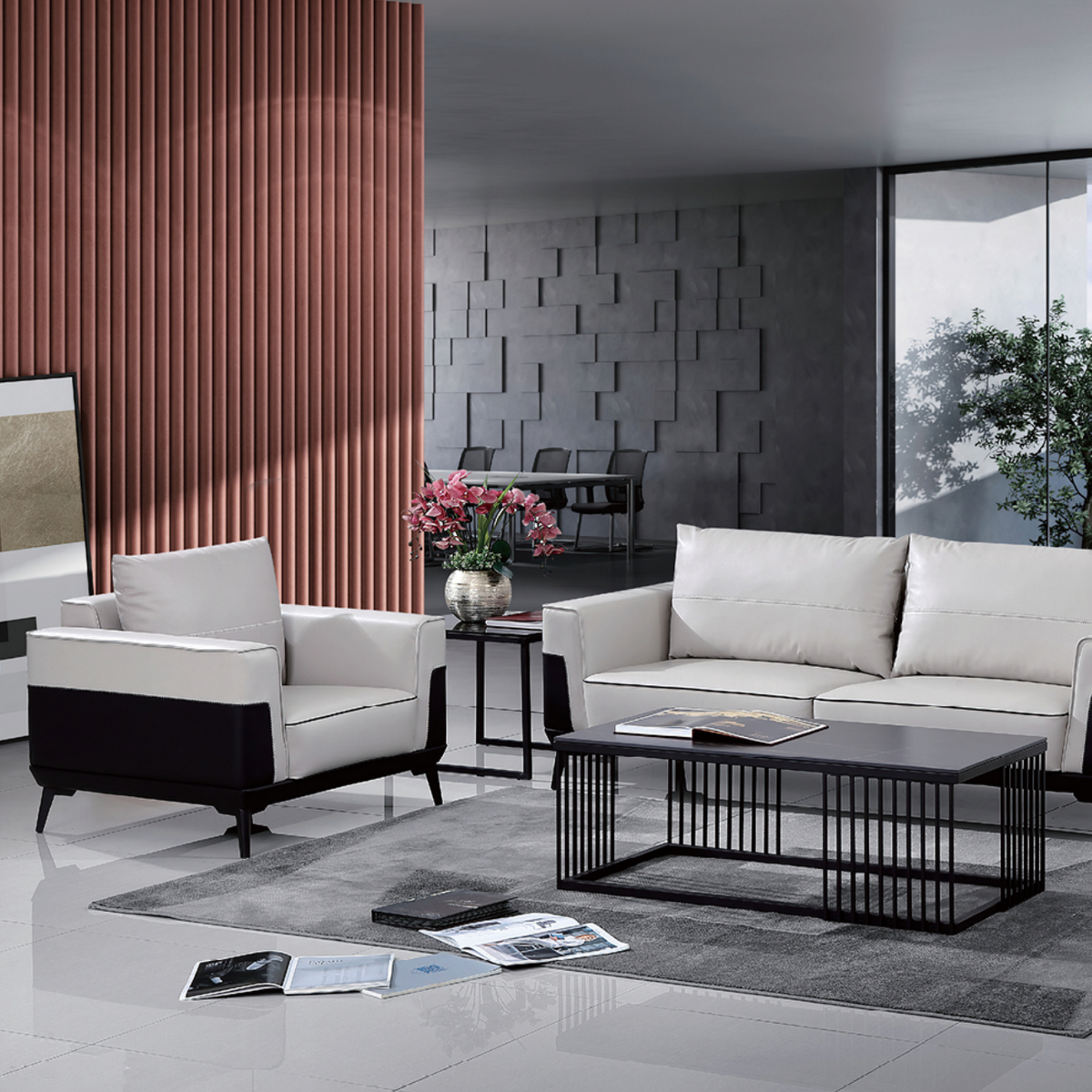 WG102009 現代辦公沙發｜Modern Office Sofa Hong Kong｜KLT