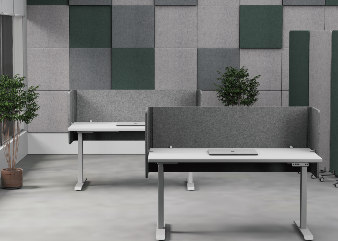 EFP-28 Arco U型雕刻桌上屏風