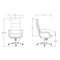 KH297 Atlante Fashion Large Class Chair | Luxury Leather Boss Chair