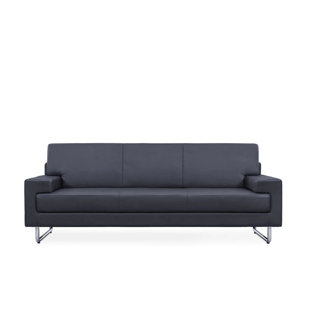 KST074 Venice Leather Office Single Sofa