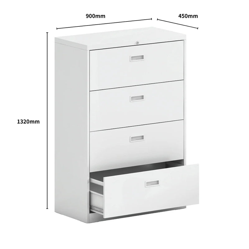 SST002 Cromo Office Steel In-Drawer File Cabinet