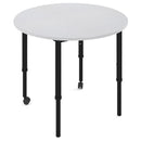 KS063 Puro 高度可調圓桌｜Adjustable Height Round Table