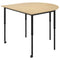 KS056 D-End 高度可調坐立式學校桌｜Sit-Stand Adjustable School Desk