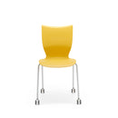 KQT-201C Tower Four-legged Plastic Chair with Pulleys