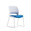 KL21-4 Stack Steel Frame Plastic Stackable Chair