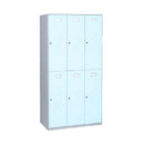 SST007 Tecno office thin edge stainless steel metal handle storage cabinet wardrobe