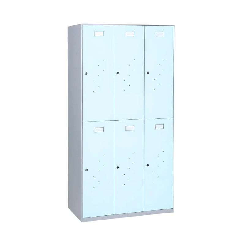SST007 Tecno office thin edge stainless steel metal handle storage cabinet wardrobe