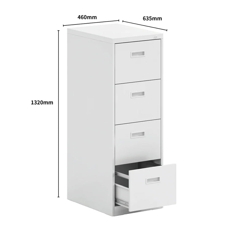 SST003 Inox Office Steel Inline Drawer File Cabinet