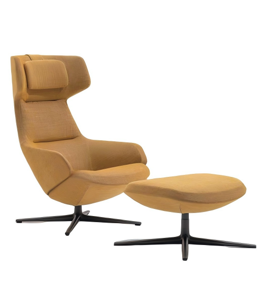 KSY061 OU Nuvola 升降旋轉辦公室高背休閒扶手椅