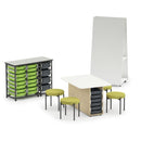 TY001 Carre 雙層移動式教材櫃｜Teaching Supply Trolley