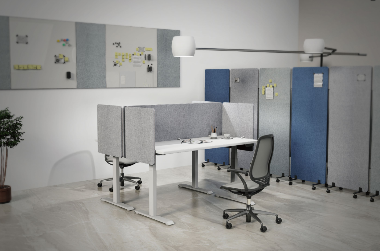 EFP-30 Forma 包布桌上屏風