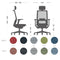 GT008B VIX breathable mesh office chair computer chair
