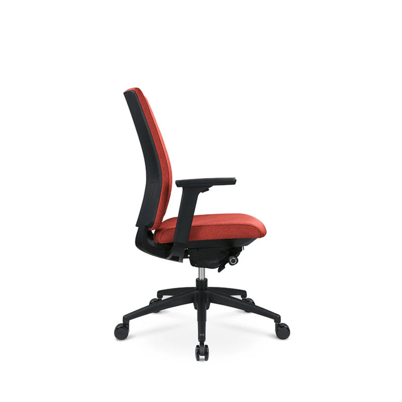 GT008B-L VIX Comfortable Fabric Ergonomic Office Chair Computer Chair
