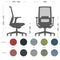 GT008B-L VIX Comfortable Fabric Ergonomic Office Chair Computer Chair