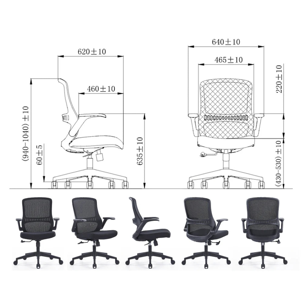 KH-332 VOT 透氣網布企業培訓椅