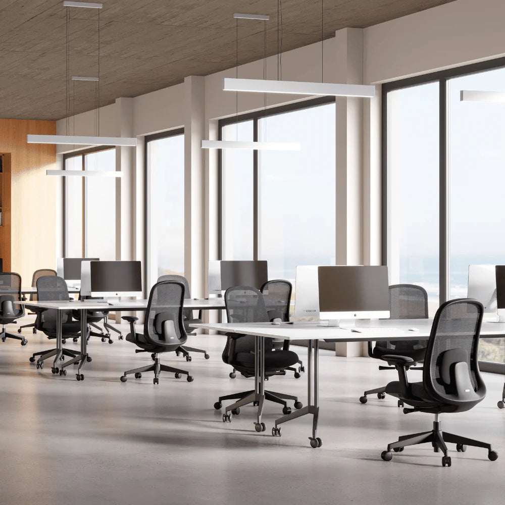 KH596-L Nova Breathable Mesh Ergonomic Chair | Mid-Back Computer Chair