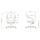 KH326-L Sorre Light luxury office chair Business office chair
