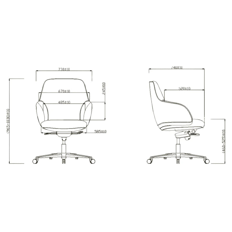 KH326-L Sorre Light luxury office chair Business office chair