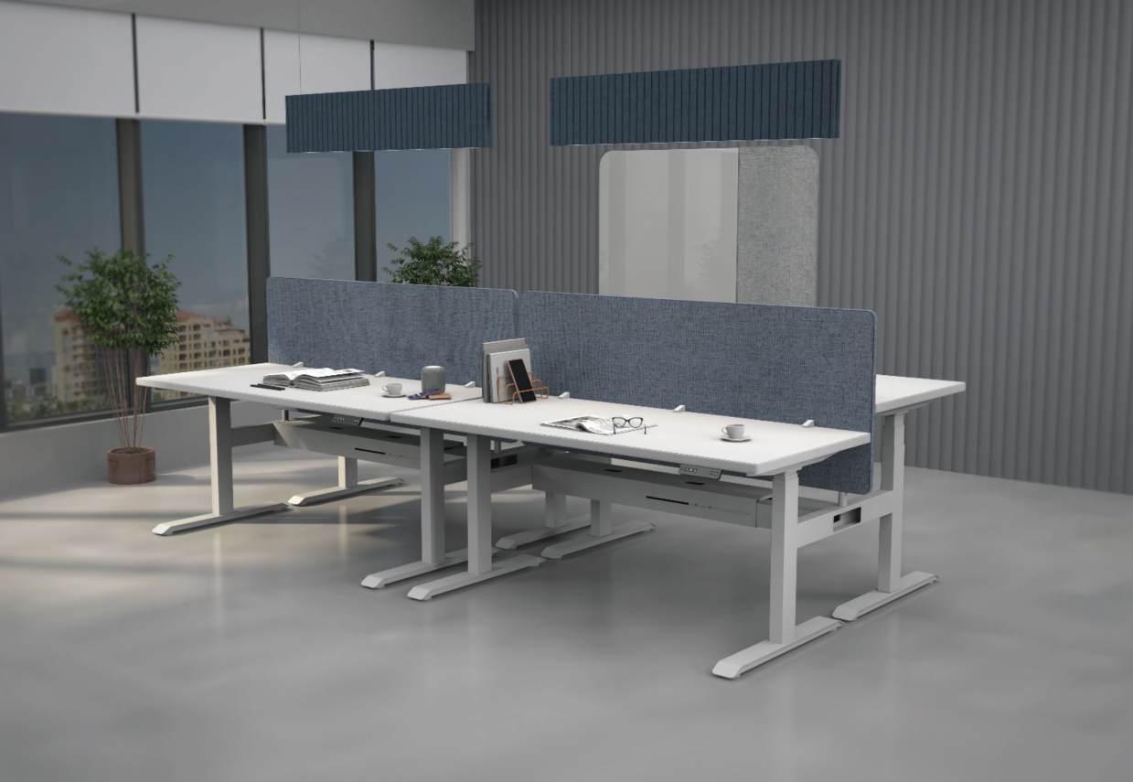 EFP-32 Serie 封邊包布桌面屏風