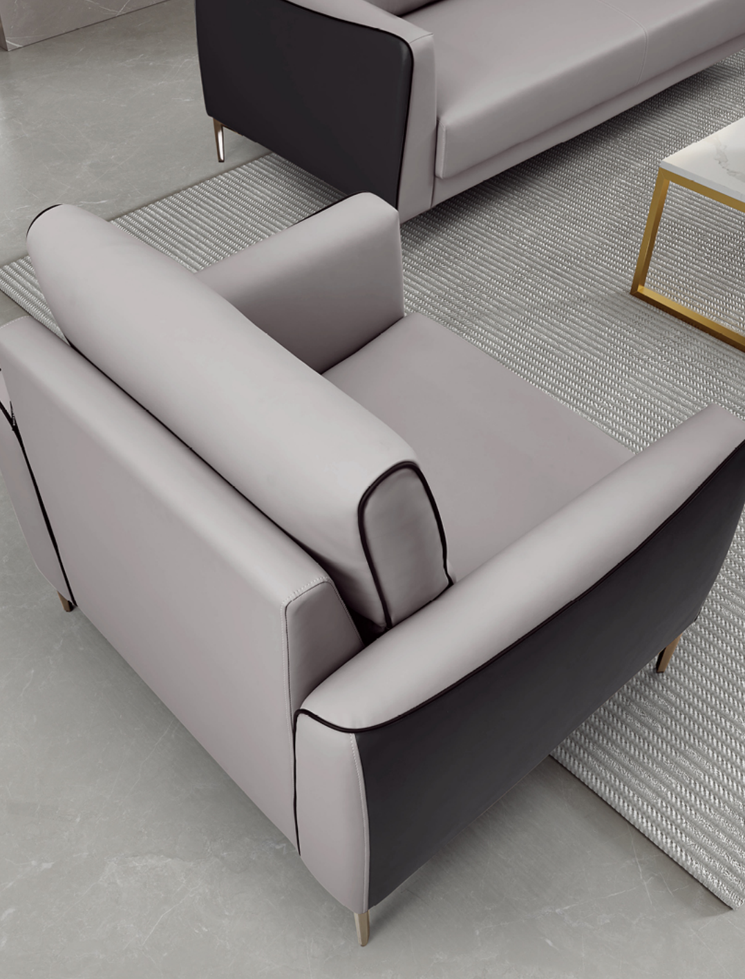 WG102011 真皮辦公梳化｜Leather Office Sofa Hong Kong｜KLT