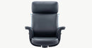 KH399-L Basi Mid-Back Black Leather Executive Chair