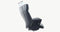 KH399-L Basi Mid-Back Black Leather Executive Chair