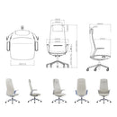 KH515 Volta Luxury Leather Executive Office Chair｜Premium Executive Chair