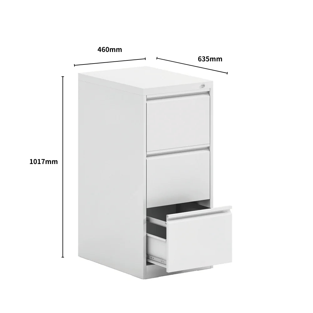 SST001 Acciaio Office Steel Straight Drawer File Cabinet