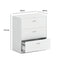 SST002 Cromo Office Steel In-Drawer File Cabinet