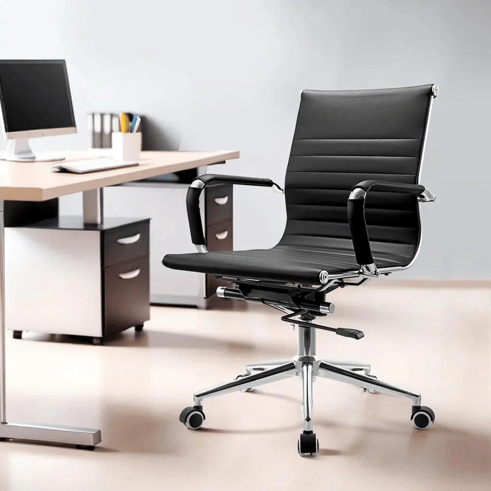 EC105C EAMES Styles 中背真皮會客椅