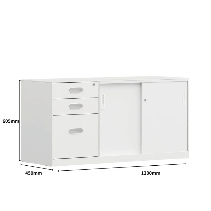 SST006 Futuro Office Steel Under Table Storage Side Cabinet